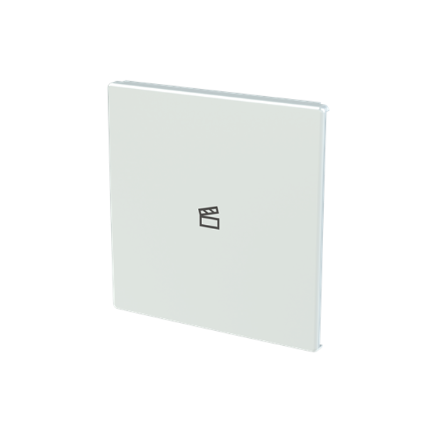 free@home Cover plate with legend with Symbol scene - Pure Stainless Steel image 2