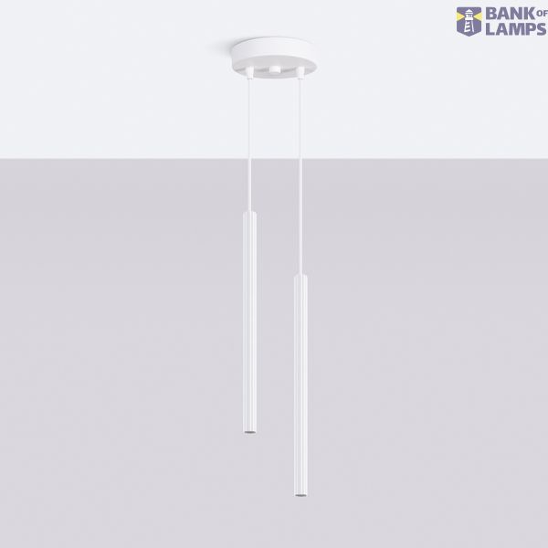 Pendant lamp ARCHE 2P white image 10