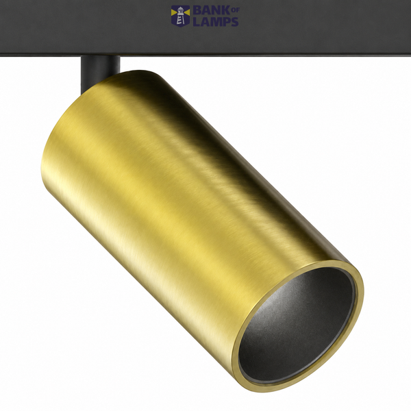 5mm Magnetic Track Spotlight 3W 24V 2700K 15/24/36/50° CRI>90 Brass image 1