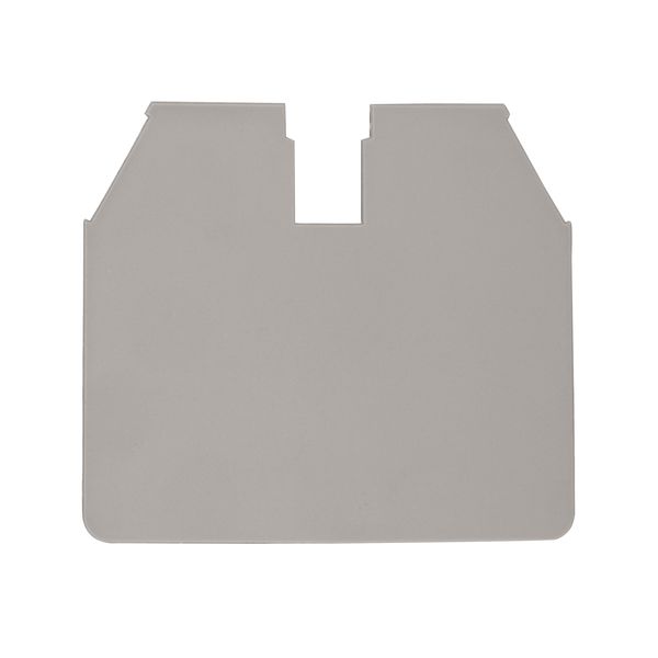 End plate for screw terminal AVK 16 RD grey image 1