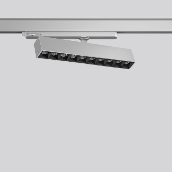 BeamLine Slim, 25 W, 2050 lm, 930, silver, DALI Surface mounted projec image 2