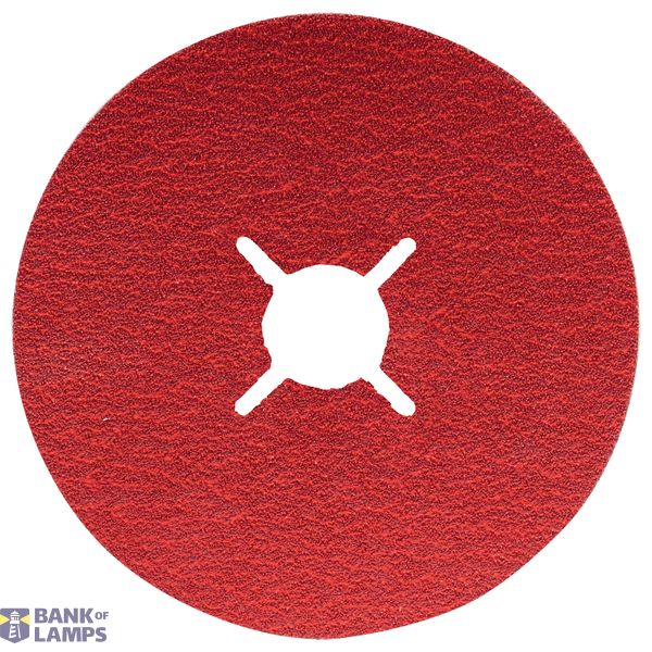 R780 fibre sanding disc, Best for Metal + Inox 115 x 22.23 mm, G100 image 1
