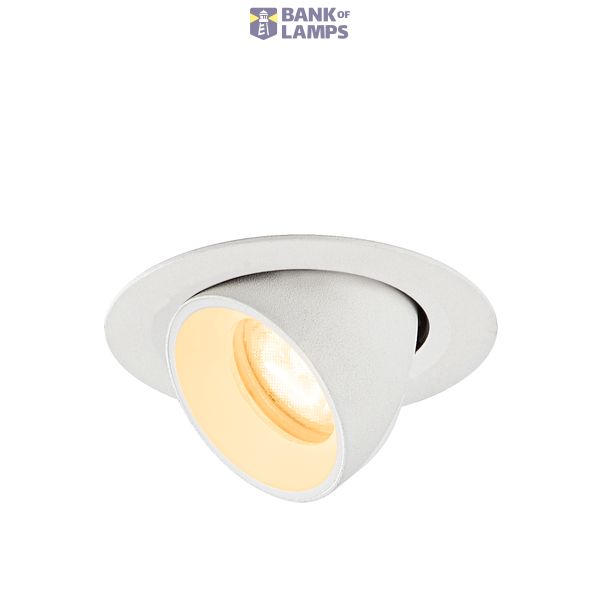 NUMINOS© GIMBLE XS, recessed CL 3000K, 55ø, IP20, round wh image 1