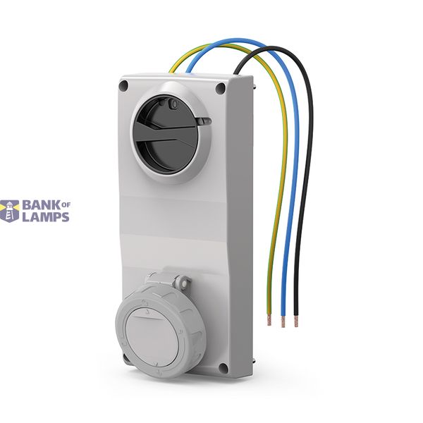 WALL BOX CABLE+SOCKET T2 image 3