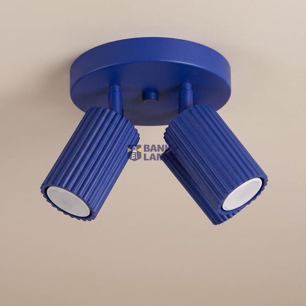 Ceiling lamp KARBON 3P ultramarine image 3