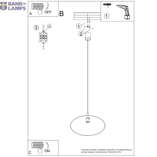 Pendant lamp NOX 40 white image 9