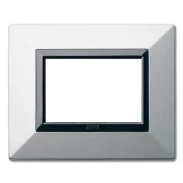ZAMA44 FR. PLATE MATT SILVER     3M image 1