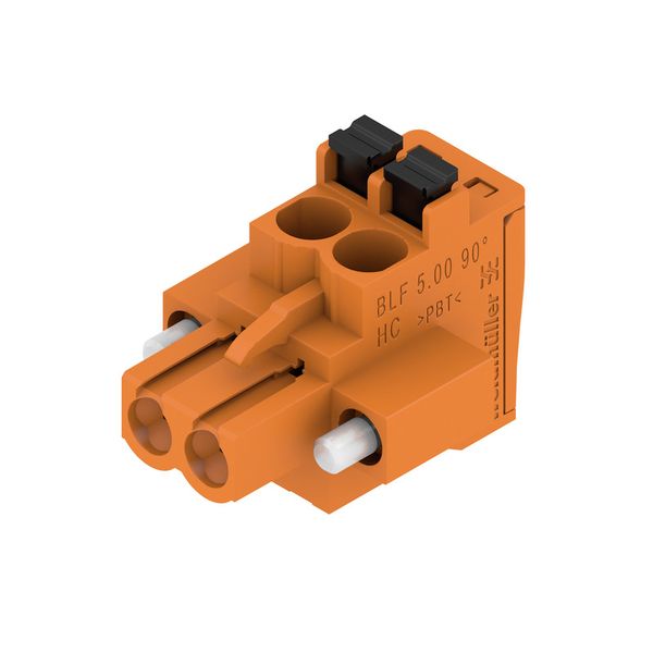 PCB plug-in connector, female plug, 5.00 mm, Number of poles: 2, 90°, PUSH IN with actuator, Clamping range, max. : 3.31 mm², Box image 2
