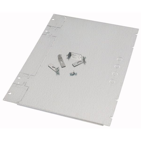 XPBMB0506 Partition, circuit breaker, IZM26, switchgear area/busbar area, HxW=500x600mm image 1