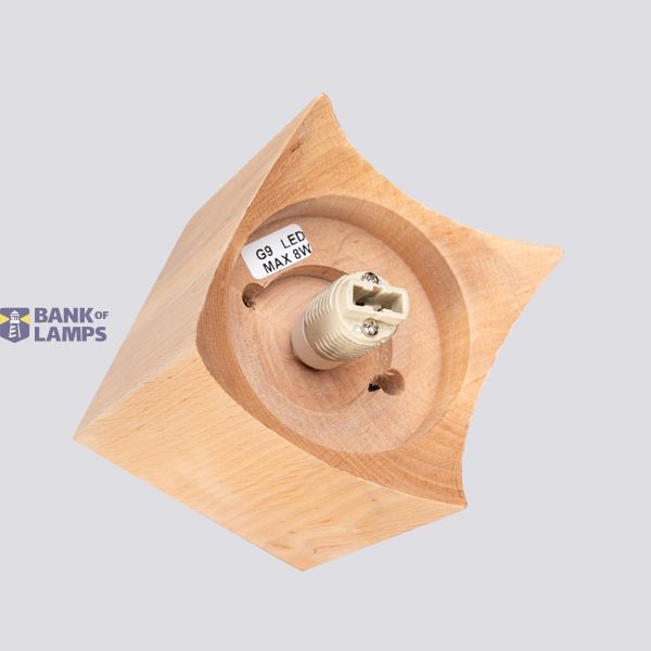 CEILING LAMP SOLIS NATURAL WOOD 1XG9 image 11