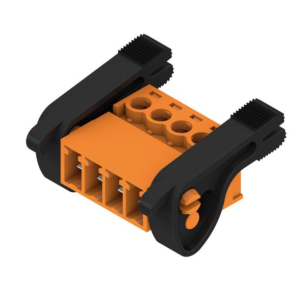 PCB plug-in connector, male plug, 3.81 mm, Number of poles: 4, 180°, Clamping yoke connection, Clamping range, max. : 1.5 mm², Box image 4