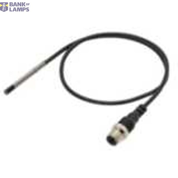 Proximity sensor, inductive, Dia 3mm, Non-Shielded, 2mm, DC, 3-wire, Pig-Tail, NPN NC E2E 8081A image 1