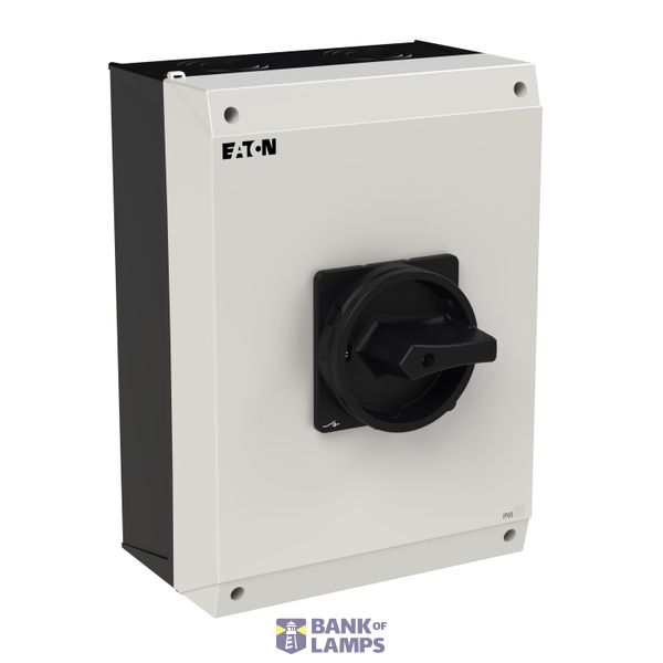 P3 Main switch, 80 A,Surface mounting, 4 pole, Form I5/SVB, Black, Doo image 4