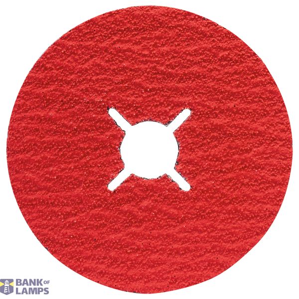 R780 fibre sanding disc, Best for Metal + Inox 115 x 22.23 mm, G50 image 1