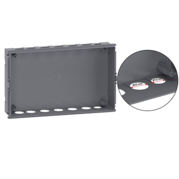 Flush Enclosure 18M Plain door+EN TB image 2