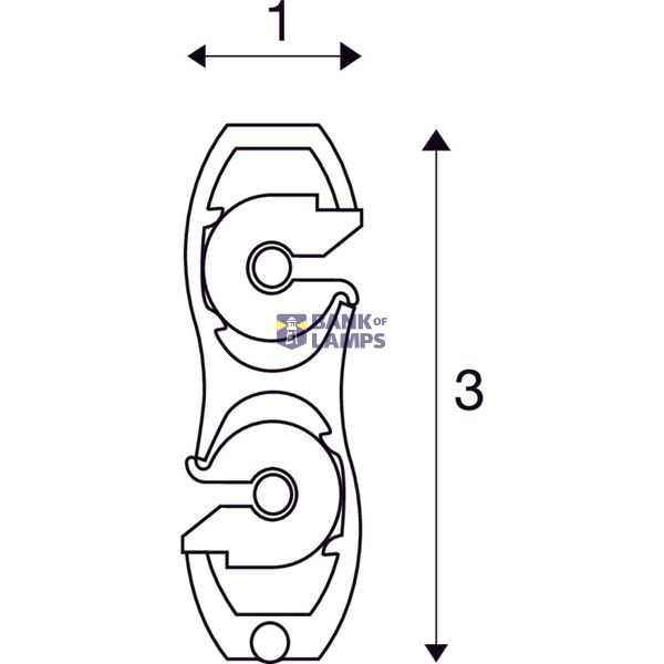 EASYTEC II track, white 2m, incl. 2 end caps image 3