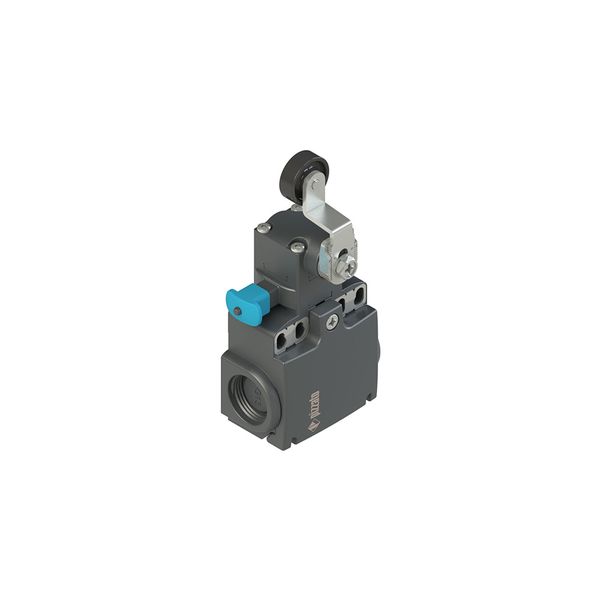 Position switch with roller lever and reset device image 1
