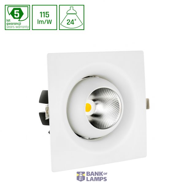 CEL MIRYDA SQUARE 930 27W 230V 24DEG WHITE image 1