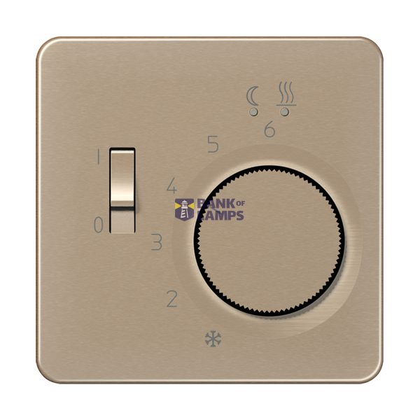 centre plate for room thermostat insert image 1