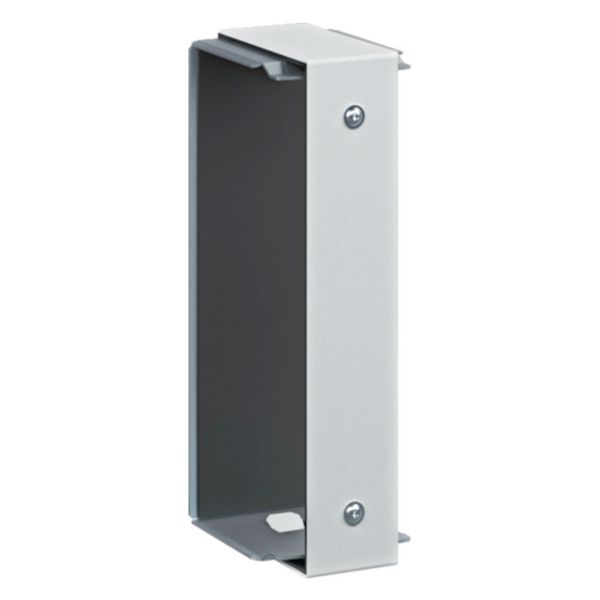 Coupling FWK-Plus 100x250 mm white powder-coated for fire protection duct image 1