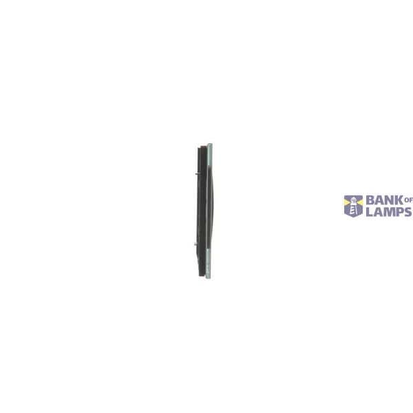 1/4 key without pictogram for electronic products, matt aluminum image 1