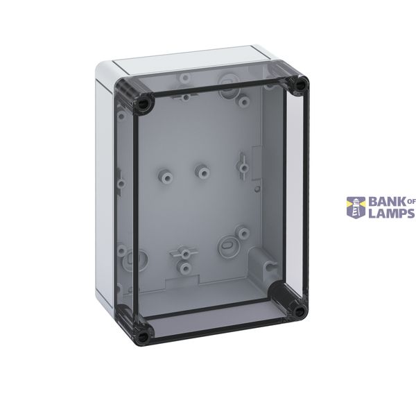 Empty enclosure, Type of protection IP66, Impact strength IK08, Protection class II, Ui 690V AC, Ui 1000V DC, UL, DLG, DNV, Halogen free TK PC 1813-8f-to image 1