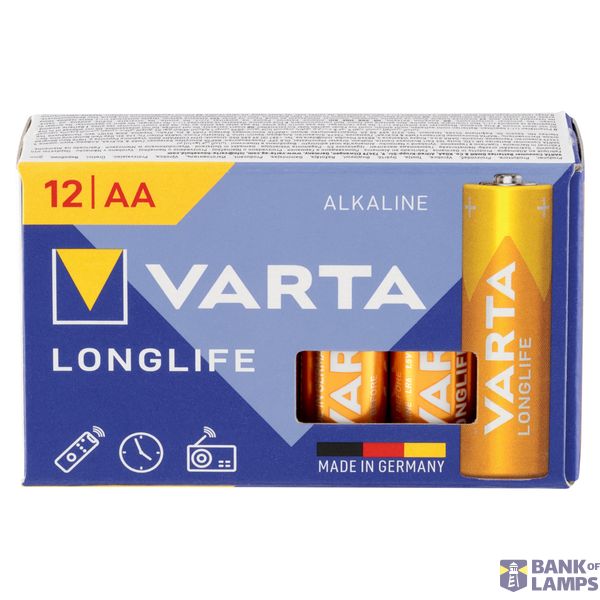 VARTA Longlife 4106 AA 12-Box image 1