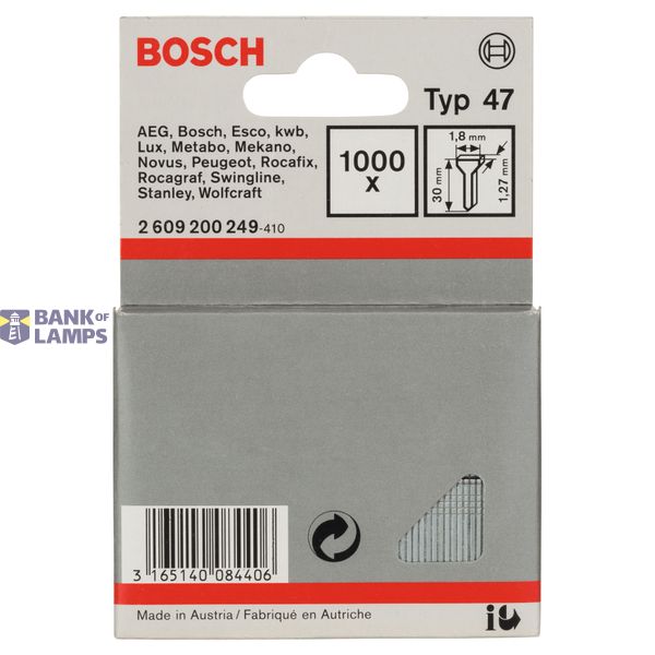 Nail type 47 1.8 x 1.27 x 30 mm image 2