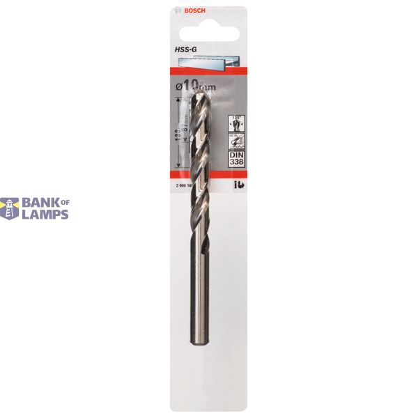 Metal drill bits HSS-G, DIN 338 10 x 87 x 133 mm 1 pcs. image 2