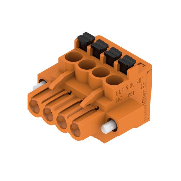 PCB plug-in connector, female plug, 5.00 mm, Number of poles: 4, 90°, PUSH IN with actuator, Clamping range, max. : 3.31 mm², Box image 2