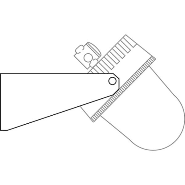 T0-1-8214/I1 Changeoverswitches, T0, 20 A, surface mounting, 1 contact unit(s), Contacts: 2, 45 °, momentary, With 0 (Off) position, with spring-return from both d image 526