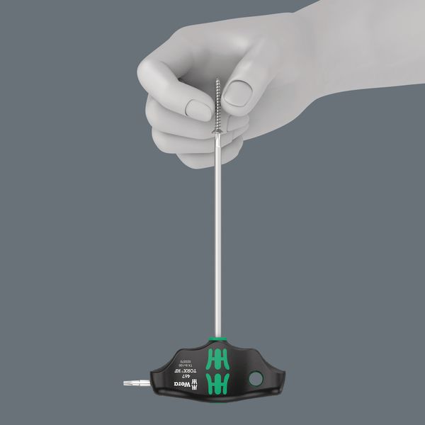 467 TORX HF T-greep-schroevendraaier met vasthoudfunctie, TX7 x 100 mm image 8