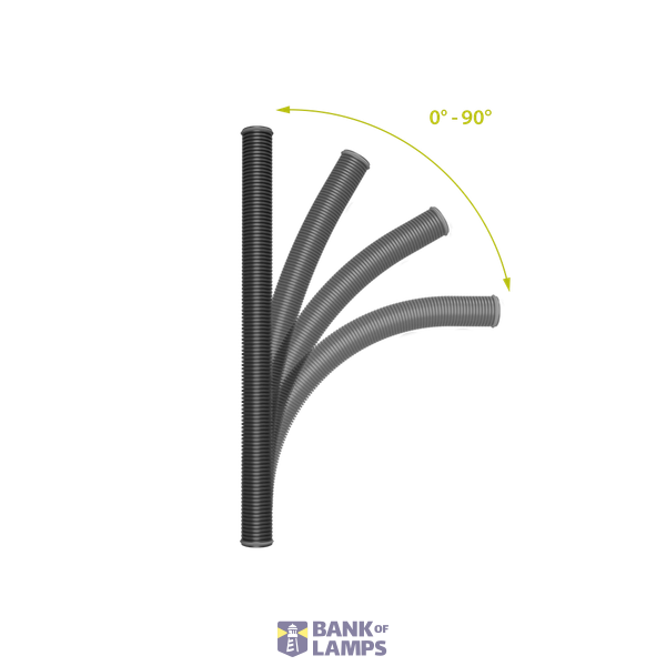 EVOCAB accessories, elbow, 50 mm, 1m, black image 1