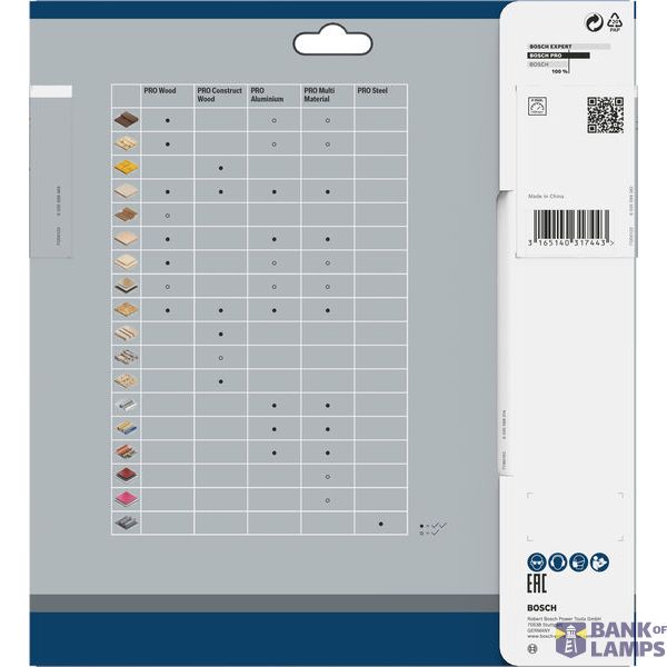 Multi Material circular saw blade 216 x 30 x 2,5 mm; 60 image 3