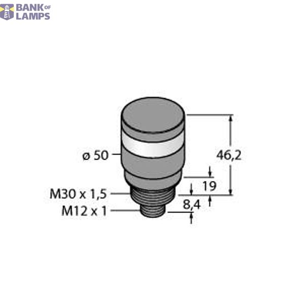 LED Signal Light Tower Light   TL50BLB1Q image 1