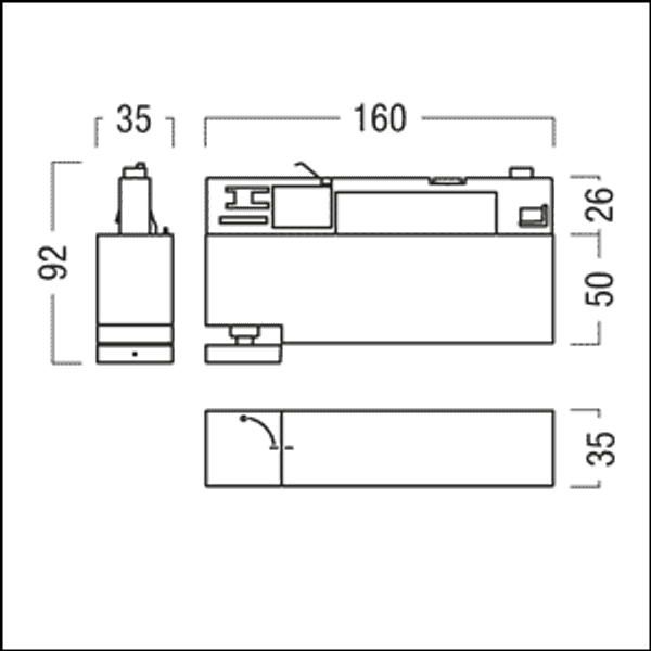 SUI TID DRIVER BC 3CV 300MA WH - LED driver image 2