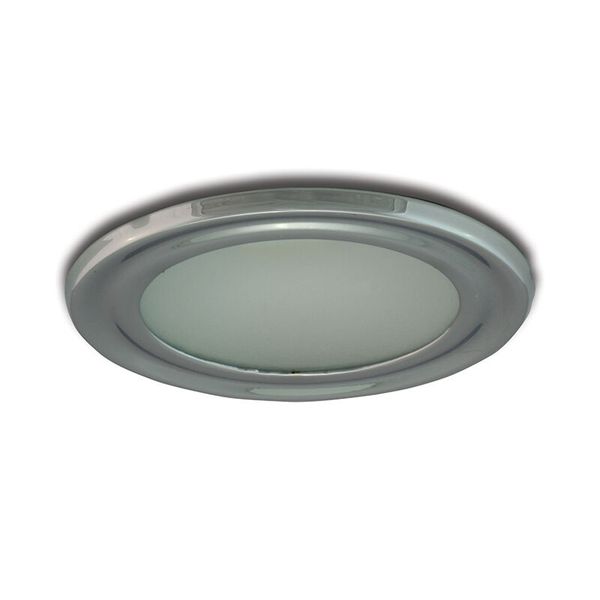 PANLUX Luminaire NPV-G420/CH 20W G4 12V halogen ceiling fixed IP20 glossy chrome image 1
