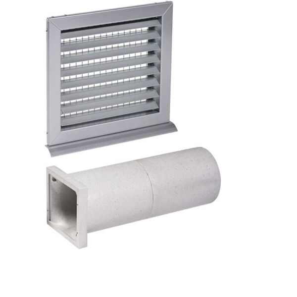 Wall duct, AWG 160 R incl. external wall grille image 1