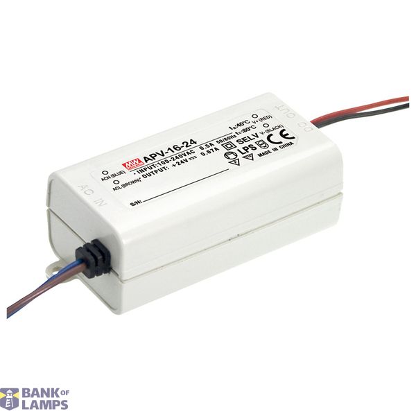 APV-16-15 Led driver, 15W, 15V, 1A CV, MEAN WELL image 1