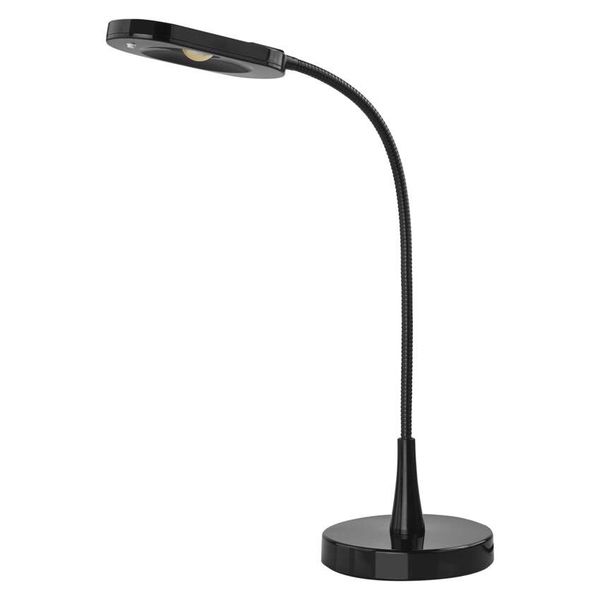 LED desk lamp black & home black image 1