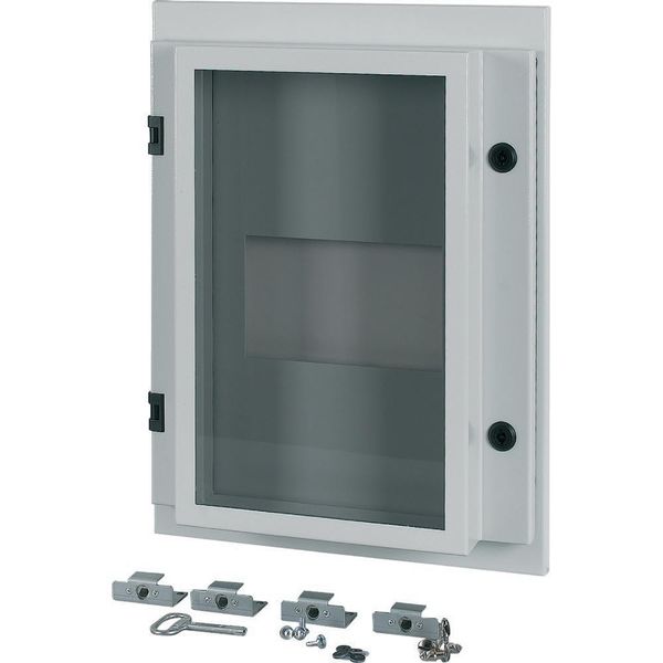 XTMPN4FCC-H550W425 Front cover for NZM4, fixed, HxW=550x425mm, IP55, grey image 3