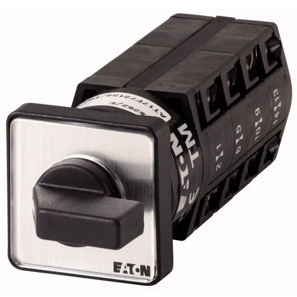 TM-4-8262/E Step switches, TM, 10 A, flush mounting, 4 contact unit(s), Contacts: 8, 30 °, maintained, With 0 (Off) position, 0-4, Design number 8262 image 1