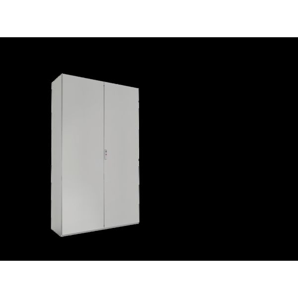 VX SE free-standing enclosure system, WHD: 1200x2000x500 mm, sheet steel image 1