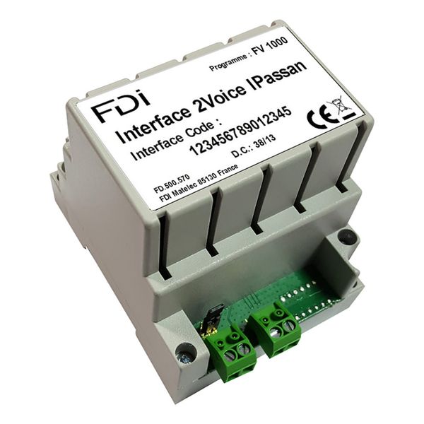 iPassan 2VOICE interface image 2