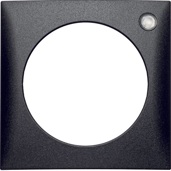 Frame, with lens top right, Integro Flow, anthracite matt image 1