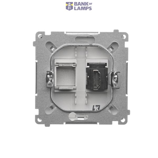 Touch panel 3 modules, Modul 1: 1 touch field, Module 2: 2 horizontal touch fields, Module 3: 4 touch fields, Fixing: horizontal, Frozen lava image 1