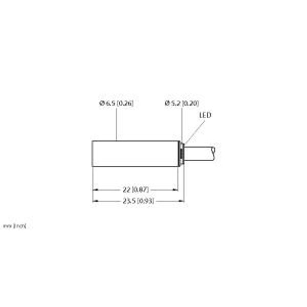 Inductive Sensor With Increased Switching Distance   BI2-EH6.5K-AN6X image 1