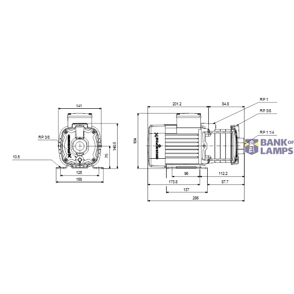 Horizontal multistage pump CM5-2 A-R-A-E-AQQE 400Y 50Hz image 4