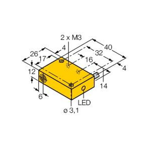 Inductive Sensor   BI2-Q12-AZ31X image 1