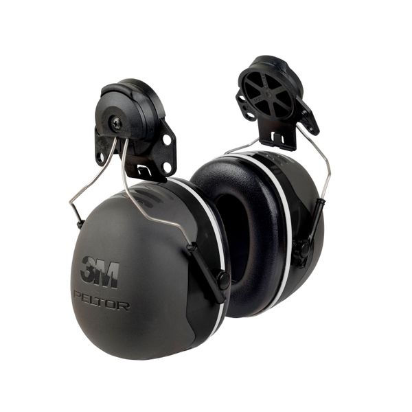 3M™ PELTOR™ Earmuffs, Black, Helmet Mounted, X5P3 image 1